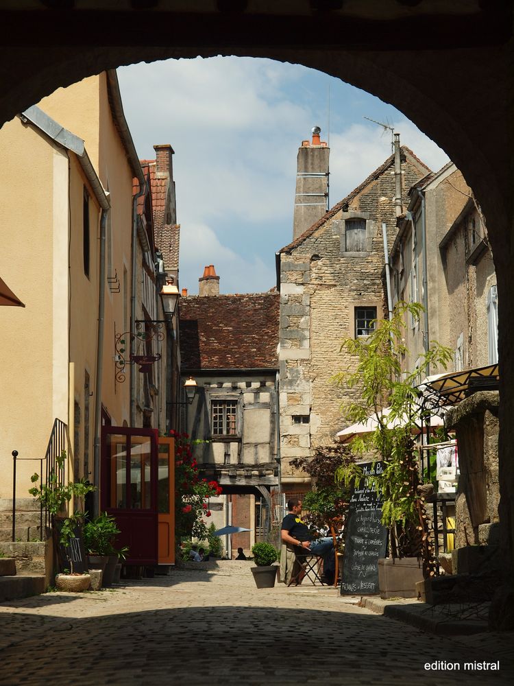 Gasse in Noyers sur Serein