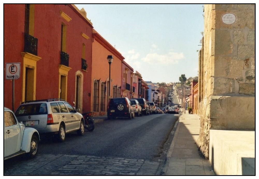 Gasse in Oaxaca