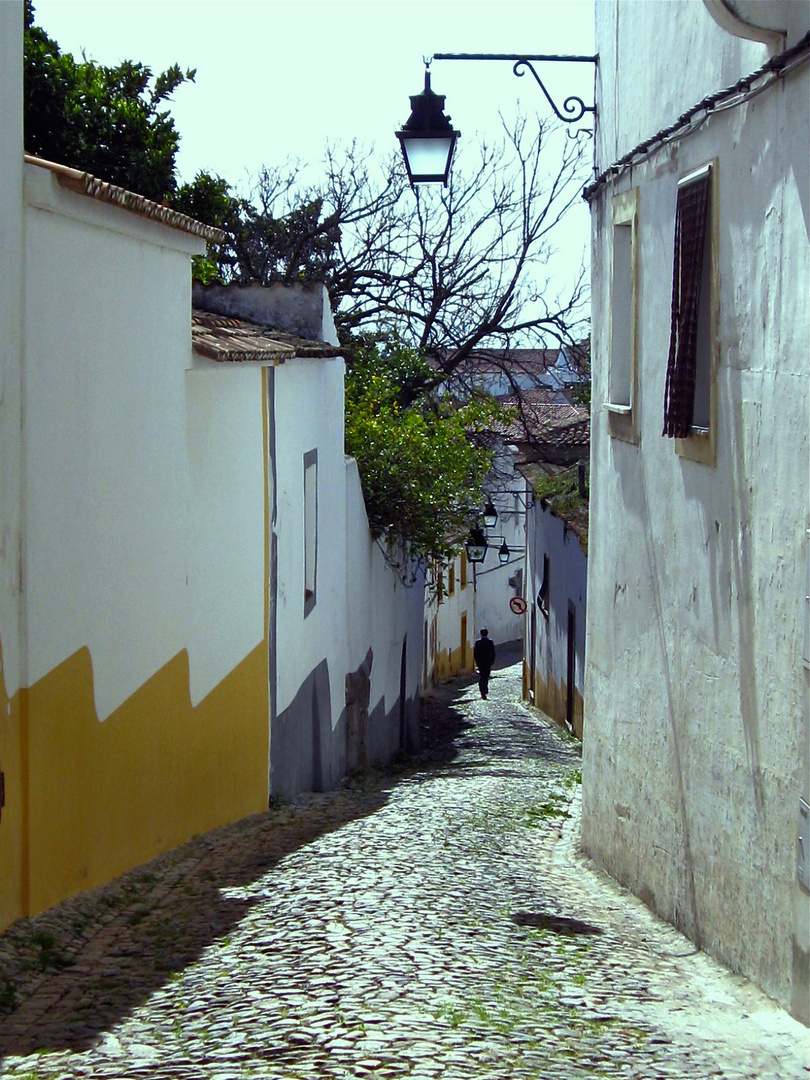 Gasse in Obidos