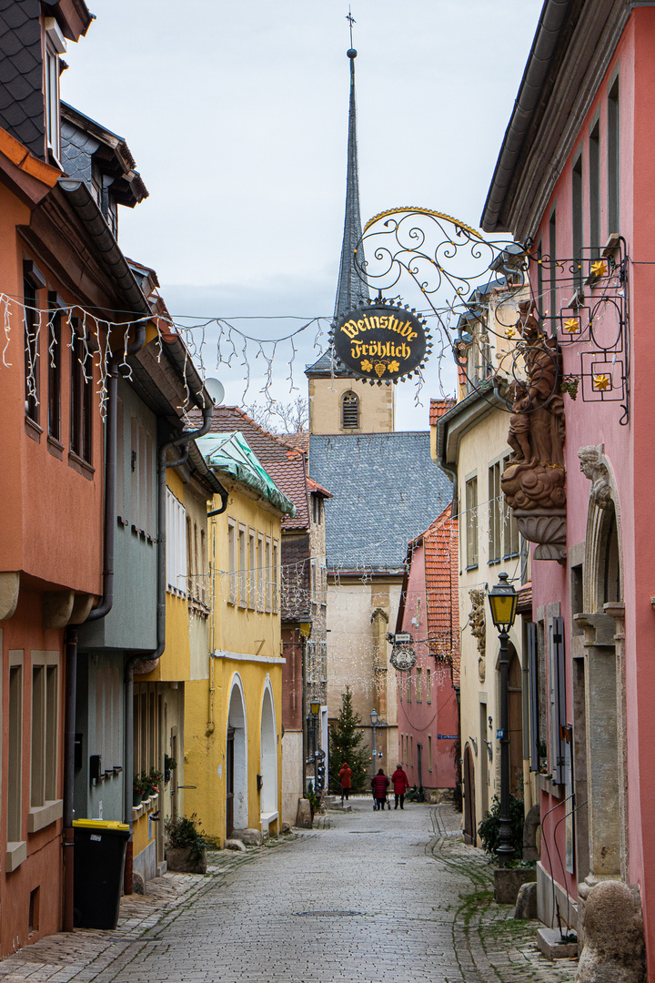 Gasse in Ochsenfurt