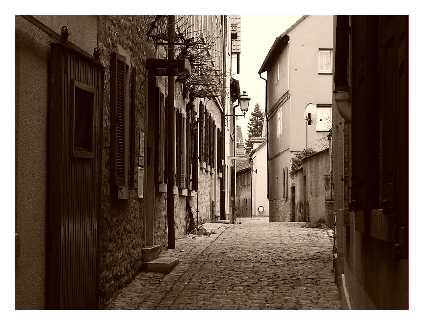 Gasse in Ochsenfurt