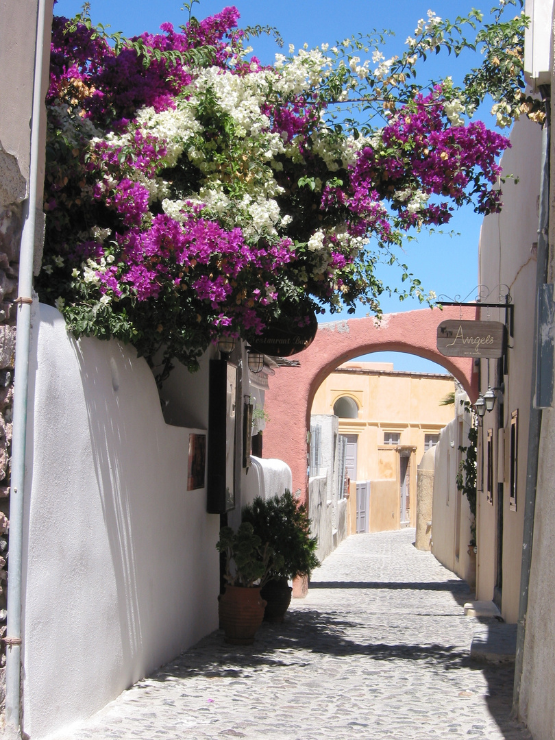 Gasse in Oia