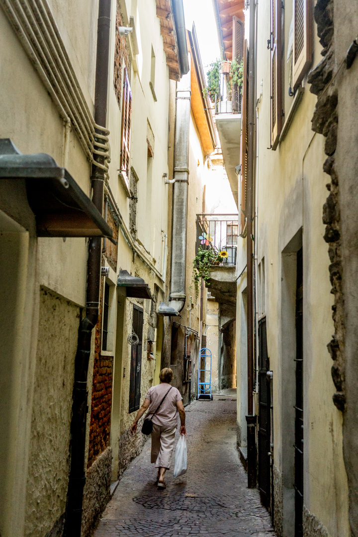 Gasse in Omegna