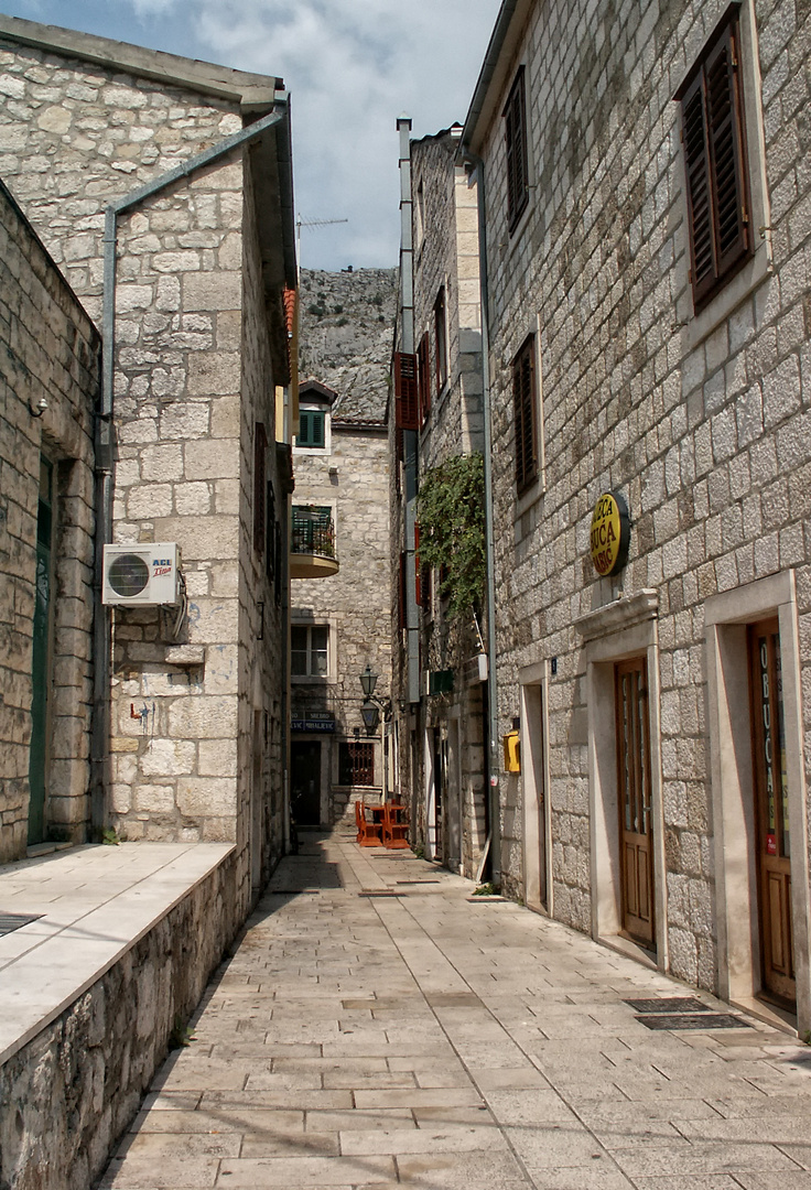 Gasse in Omis