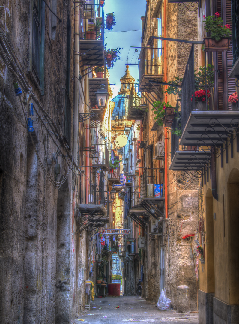 Gasse in Palermo