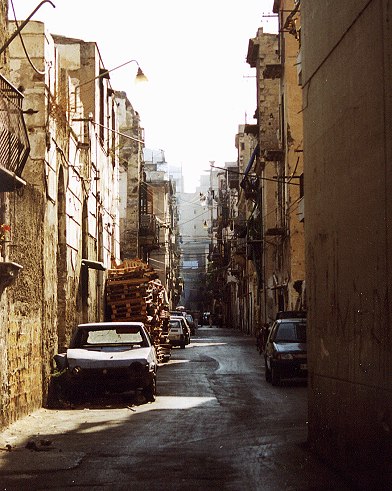 Gasse in Palermo (Sizilien)