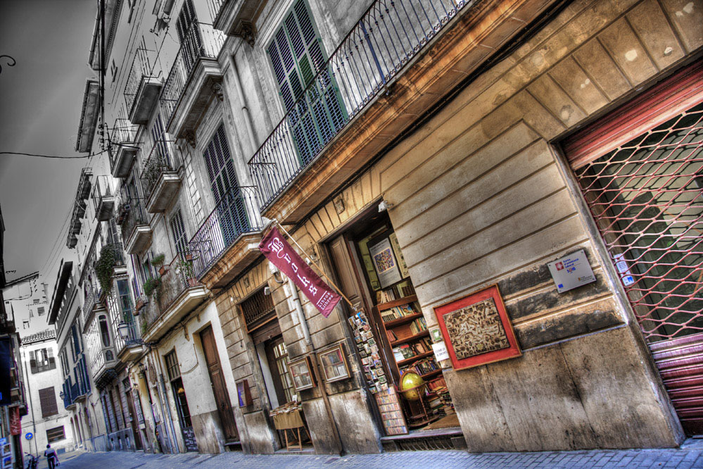 gasse in palma de mallorca