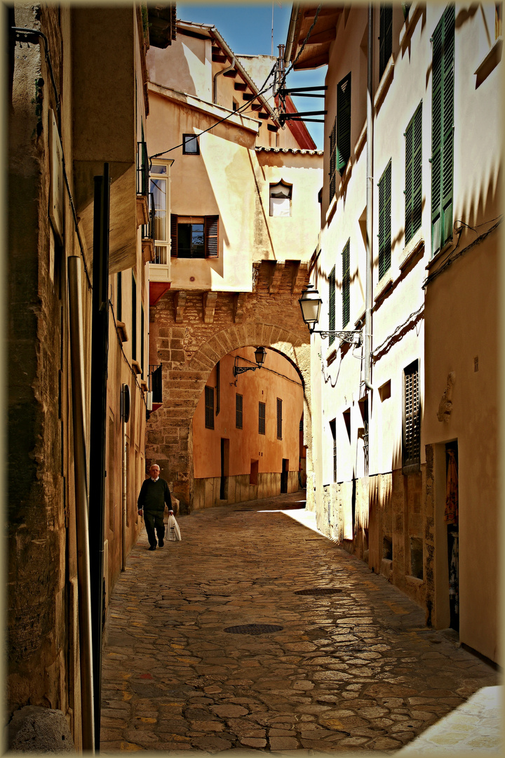 Gasse in Palma de Mallorca