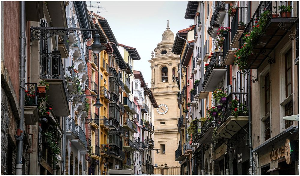 Gasse in Pamplona
