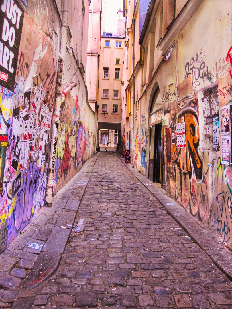 Gasse in Paris