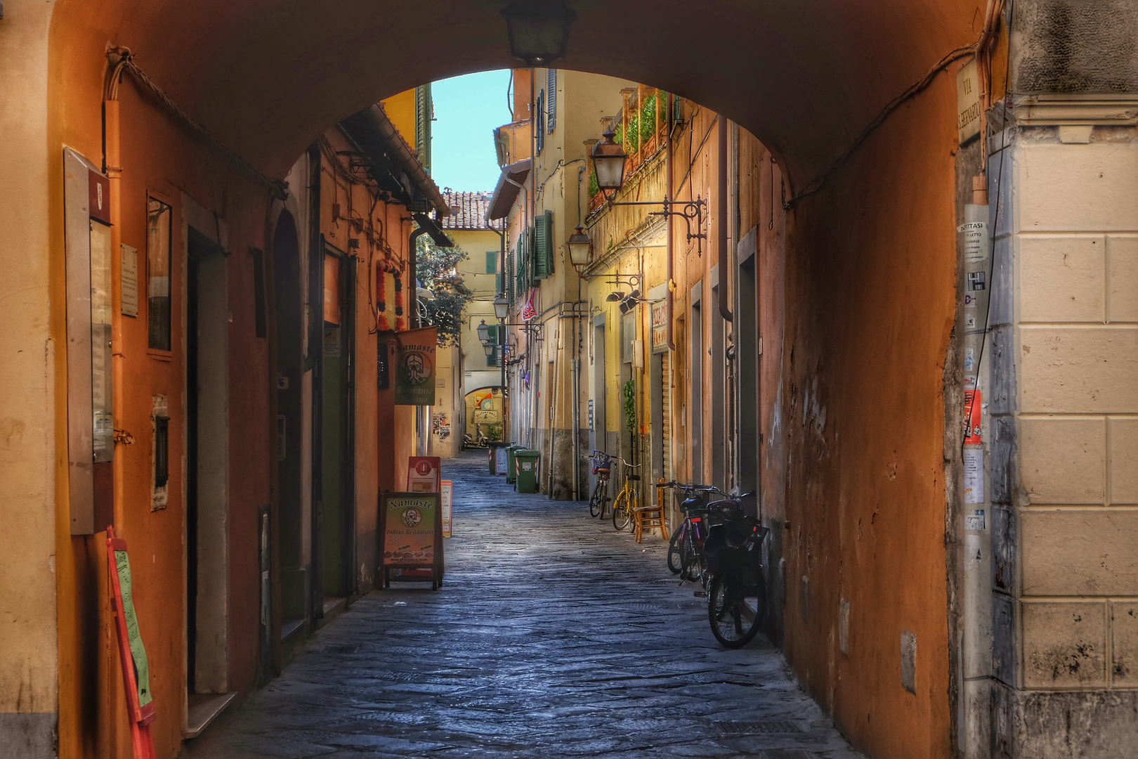 Gasse in Pisa