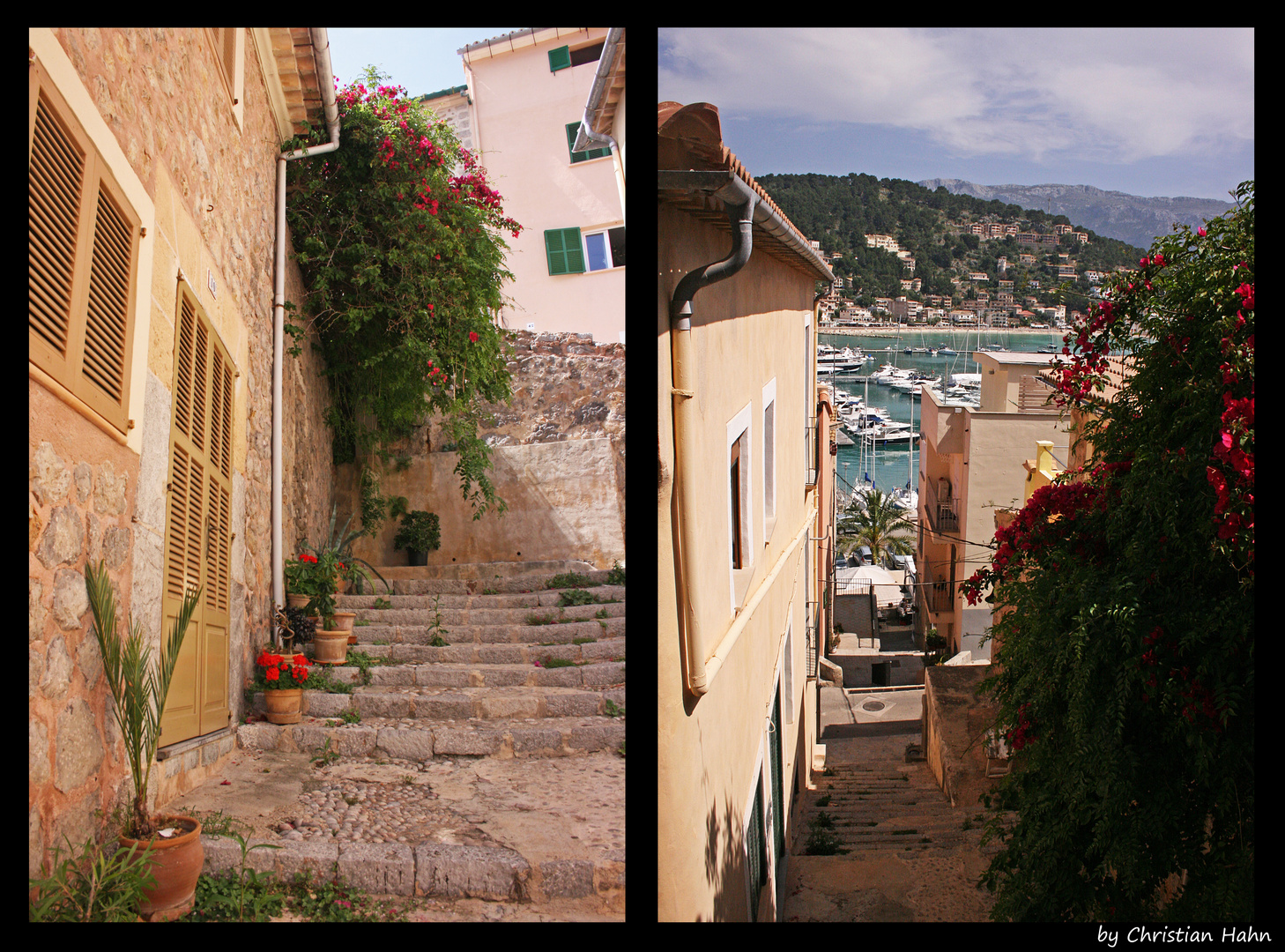 Gasse in Port de Sóller