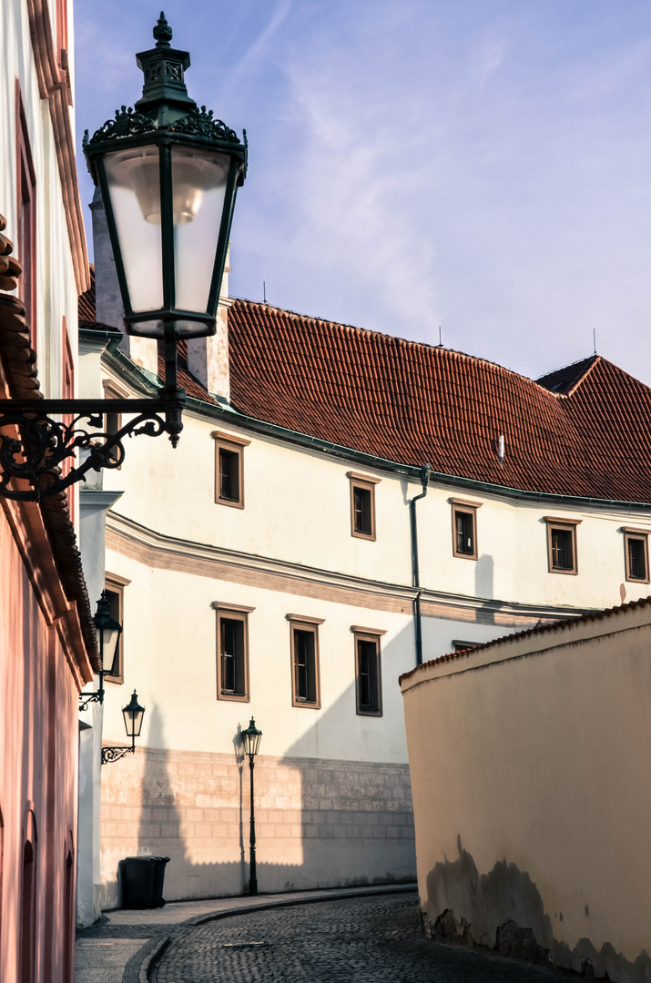 Gasse in Prag - Kanovnická