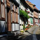 Gasse in Quedlinburg