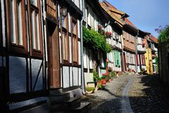 Gasse in Quedlinburg