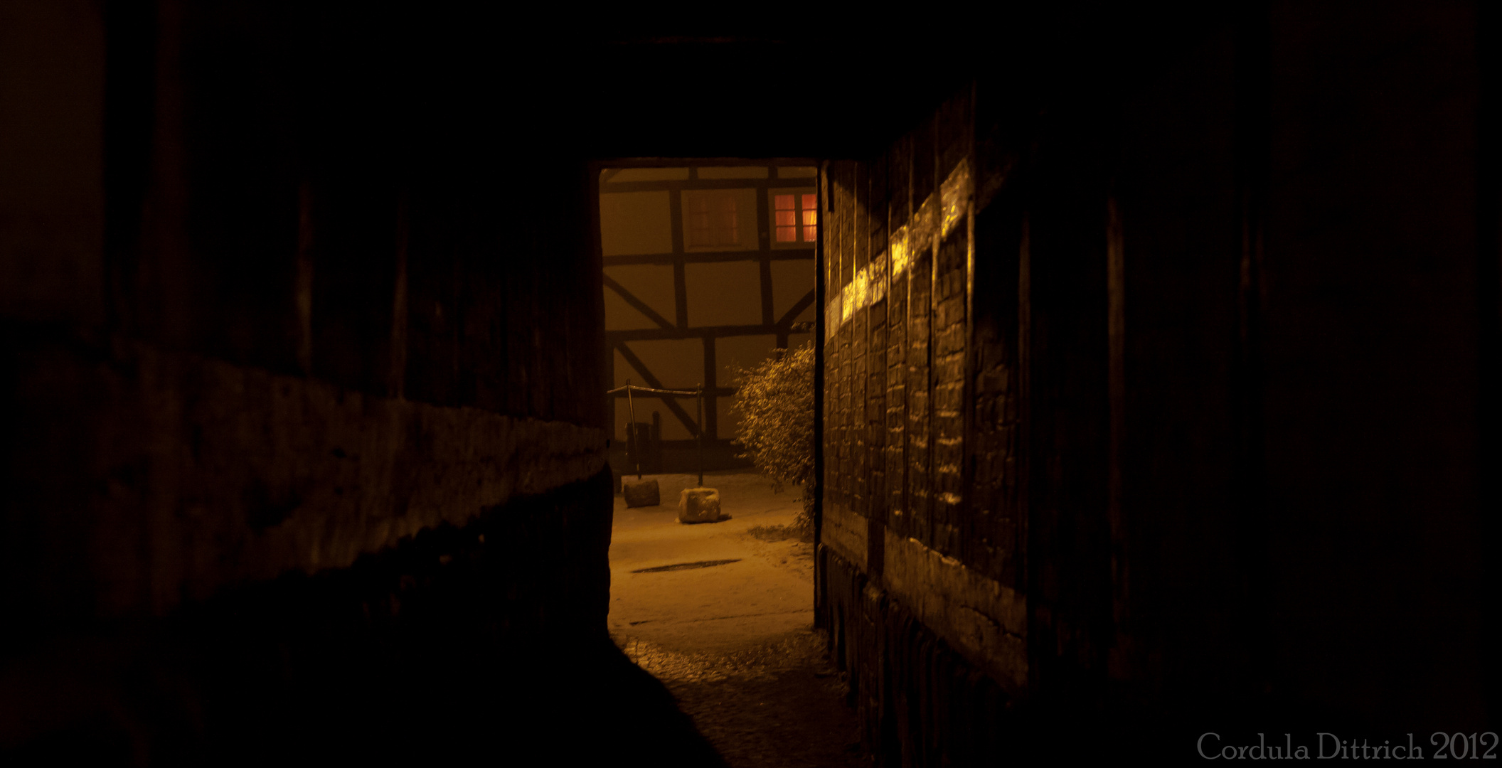 gasse in quedlinburg