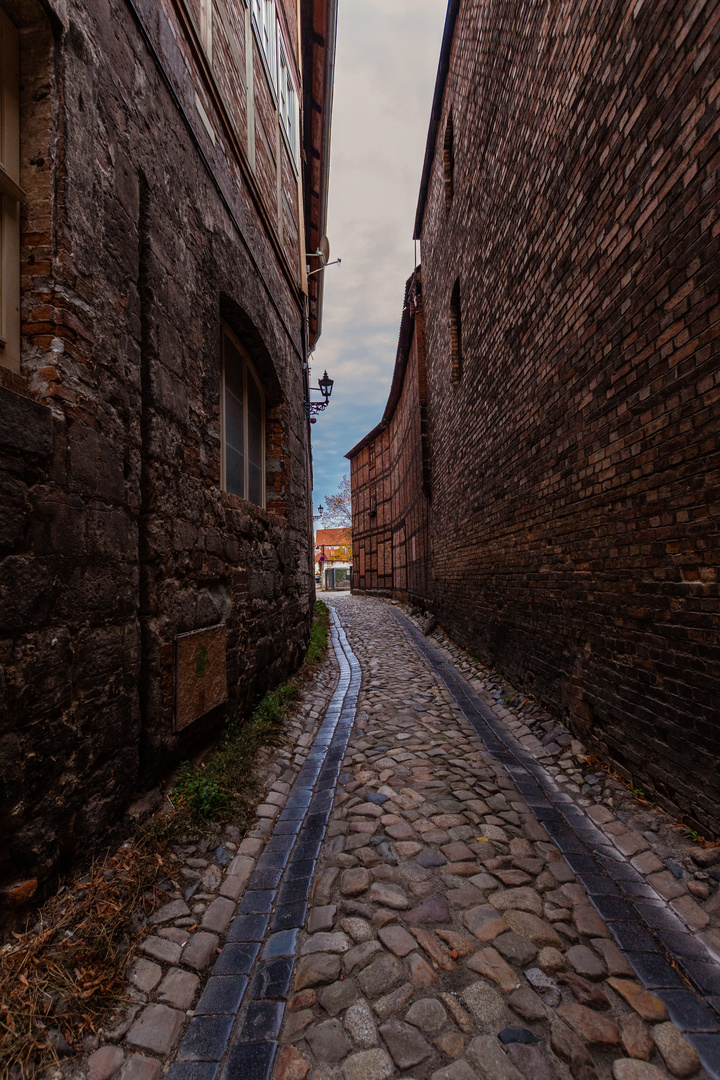 Gasse in Quedlinburg