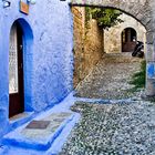 Gasse in Rhodos Stadt