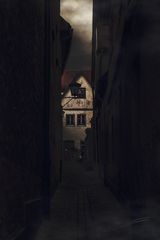 Gasse in Rothenburg