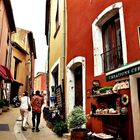 Gasse in Roussilion, Provence