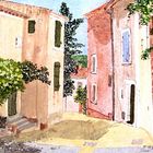 Gasse in Roussillon