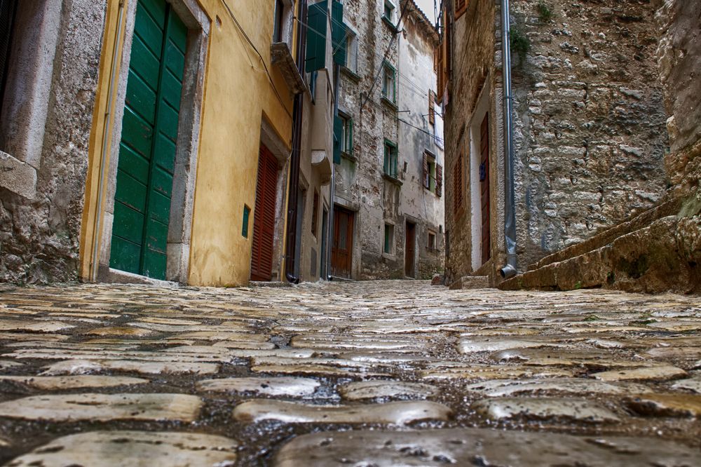 Gasse in Rovinj