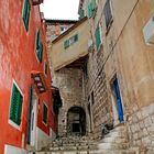 Gasse in Rovinj