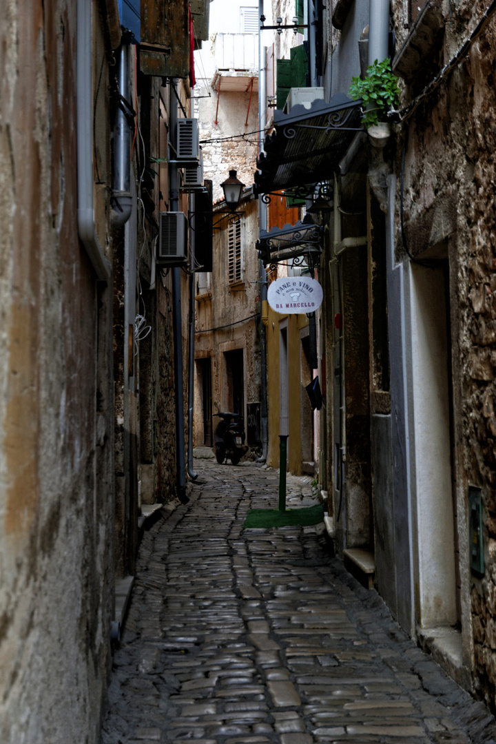 Gasse in Rovinj