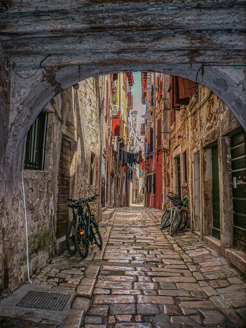 Gasse in Rovinj