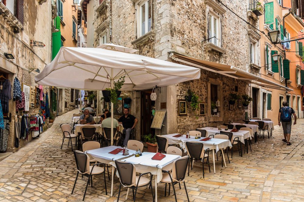 Gasse in Rovinj