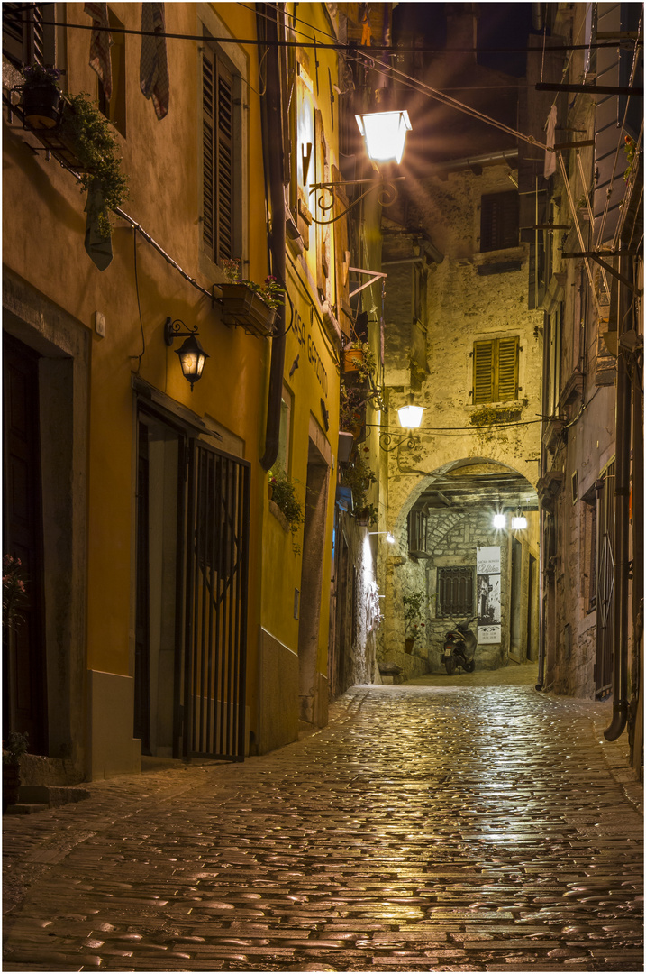 Gasse in Rovinj