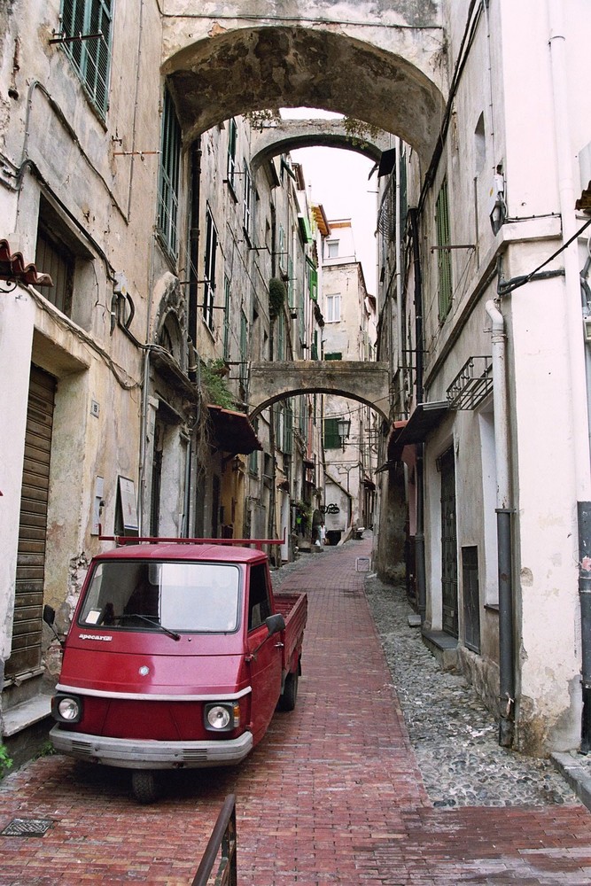 Gasse in San Remo