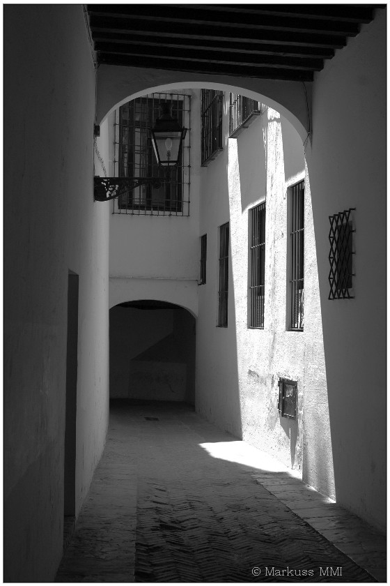 Gasse in Sevilla