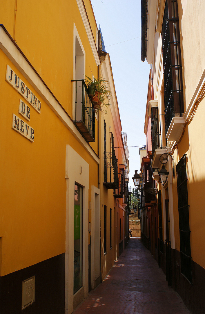 Gasse in Sevilla