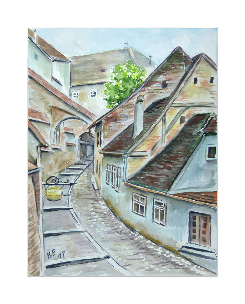 Gasse in Sibiu