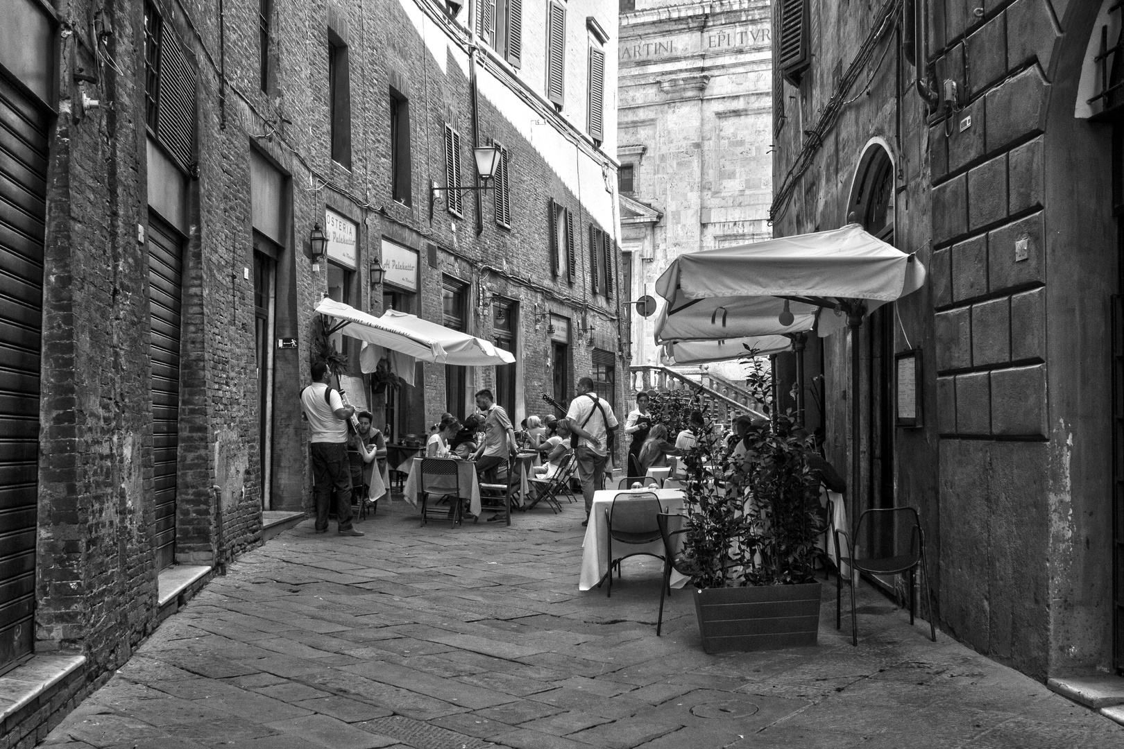 Gasse in Siena