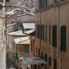 Gasse in Siena (Toskana)