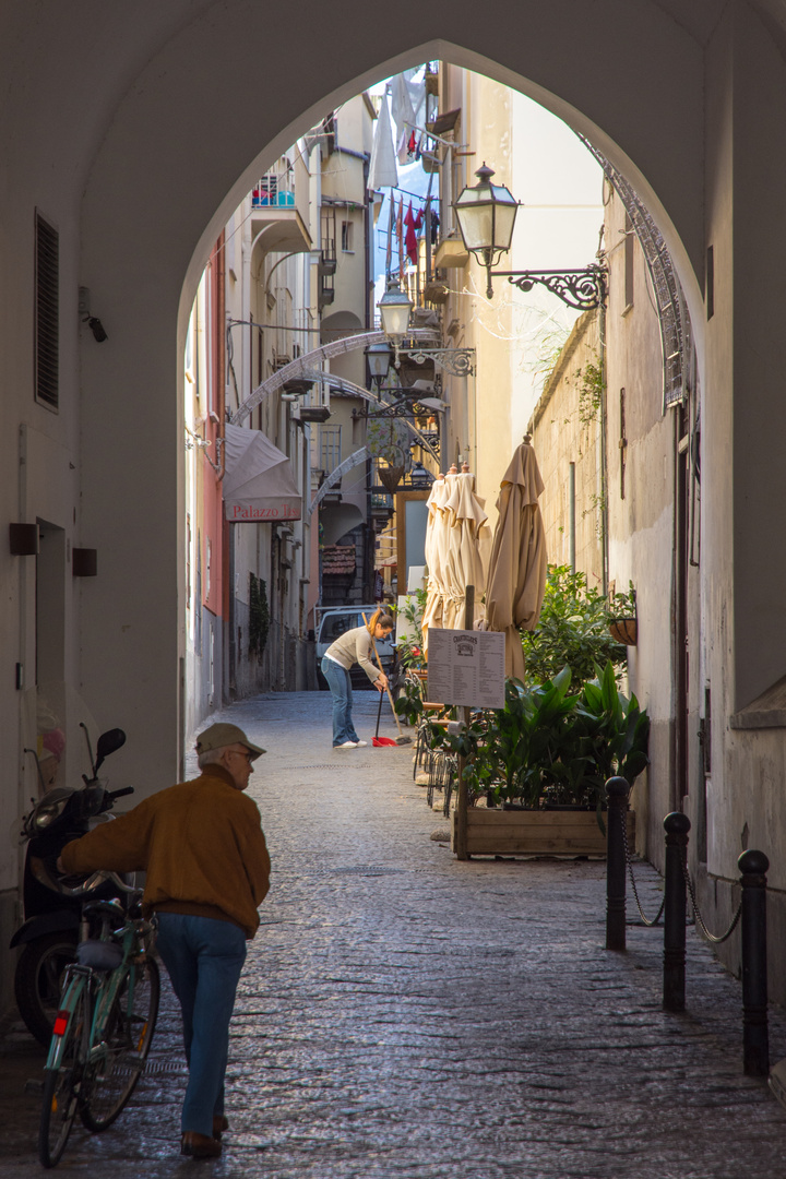 Gasse in Sorrent