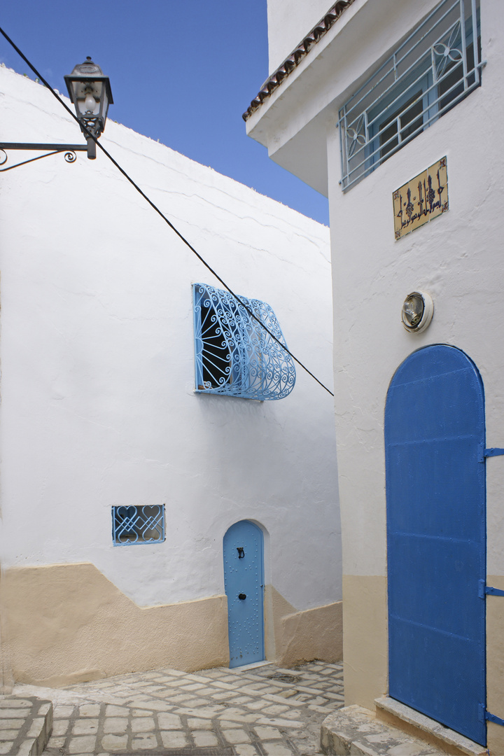 Gasse in Sousse/Tunesien