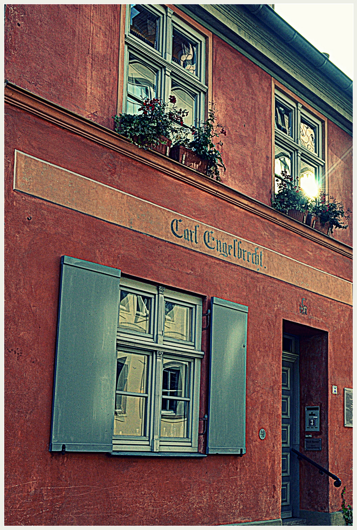 Gasse in Stralsund