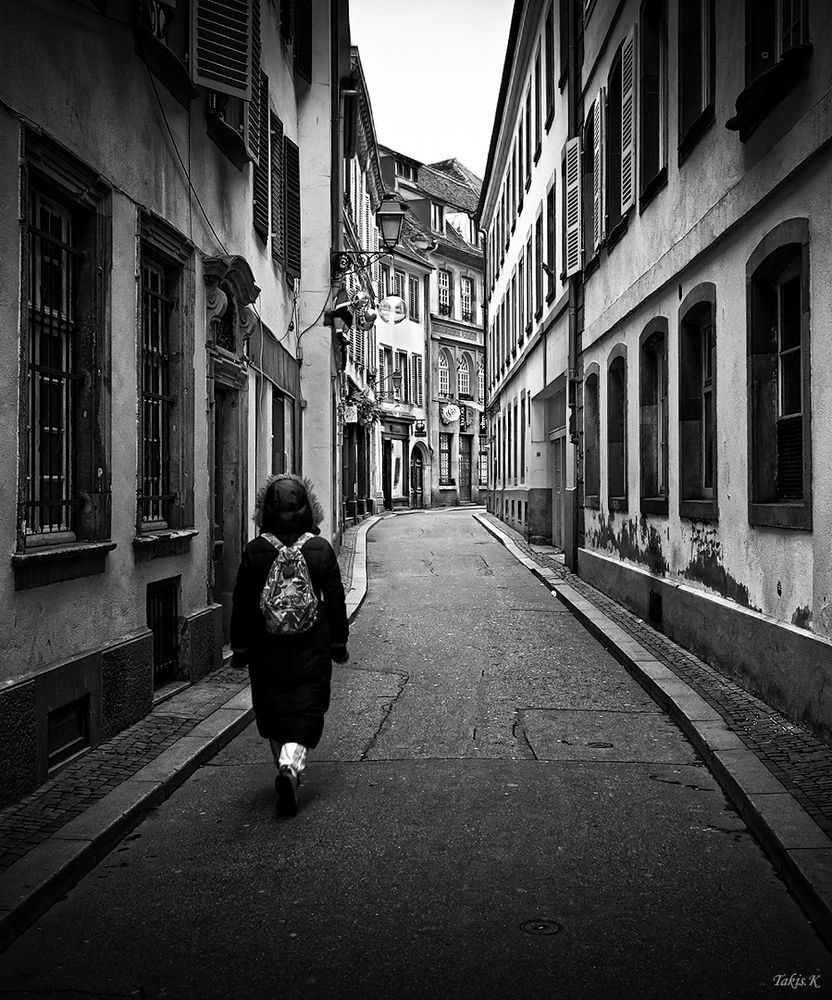 Gasse in Straßburg