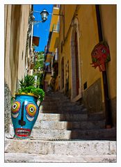 Gasse in Taormina