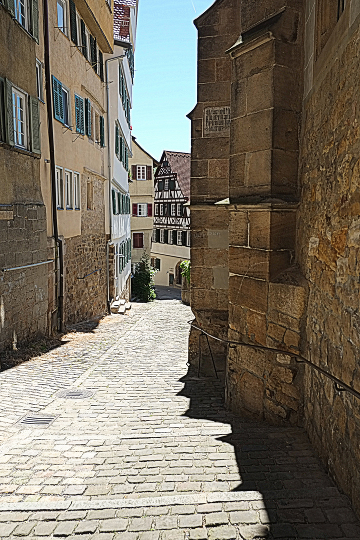 Gasse in Tübingen