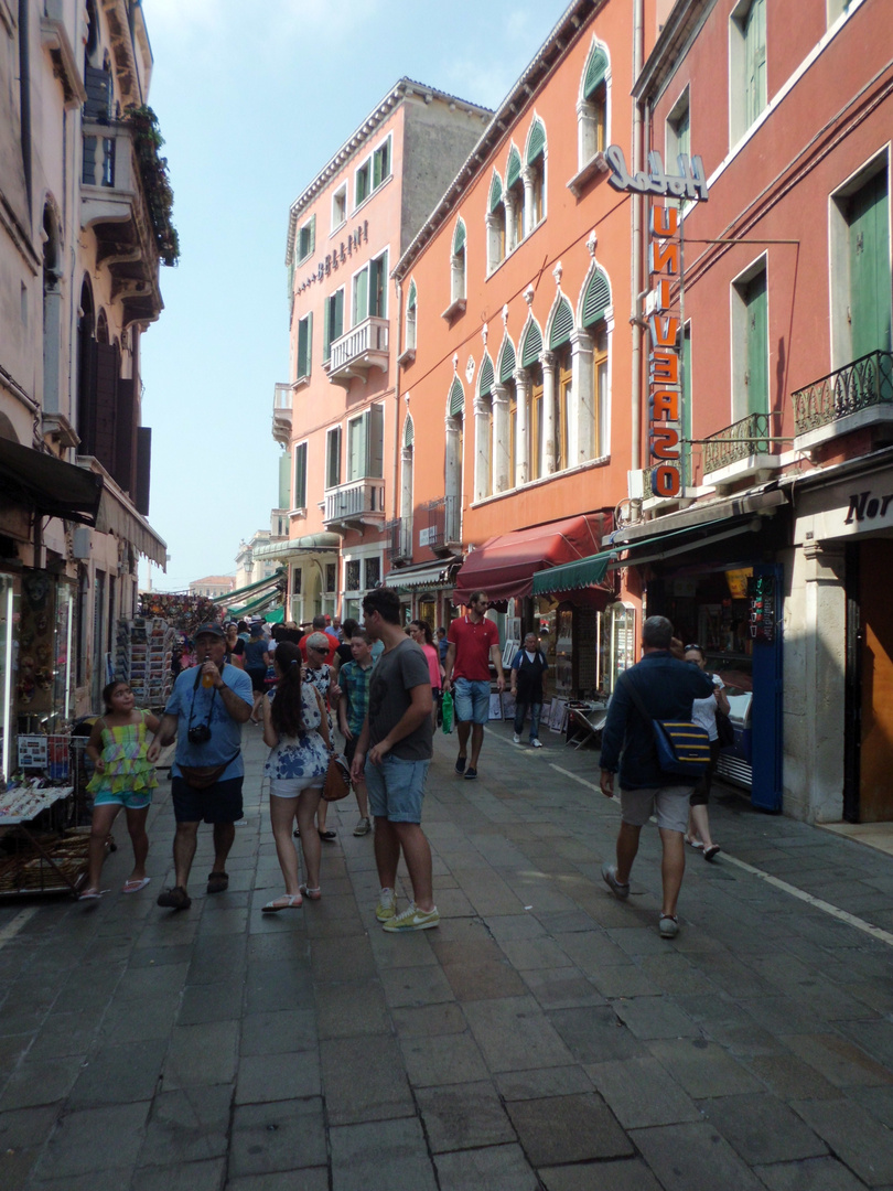 Gasse in Venedig