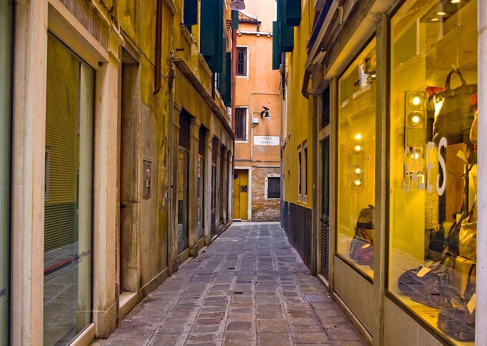 Gasse in Venedig