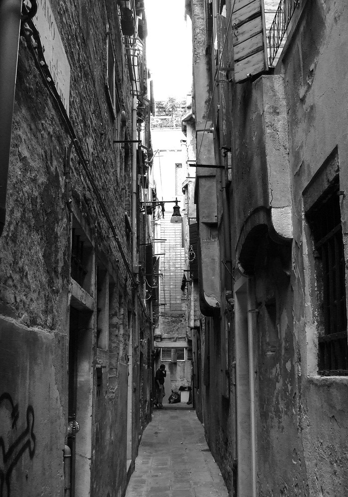 Gasse in Venedig