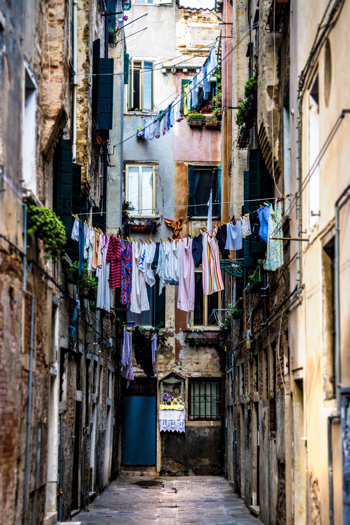 Gasse in Venedig