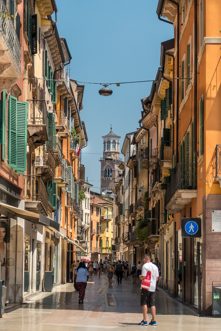 Gasse in Verona