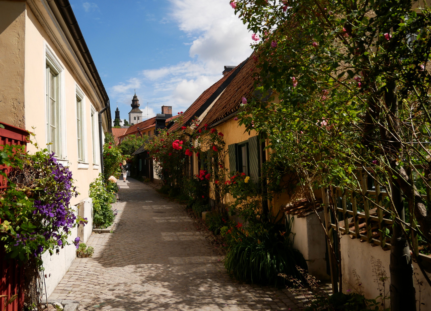 Gasse in Visby...