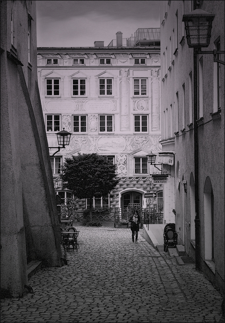 ~~~Gasse in Wasserburg~~~